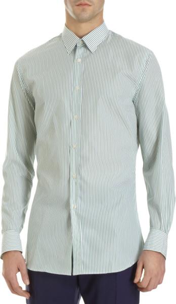 Paul Smith Striped green shirt