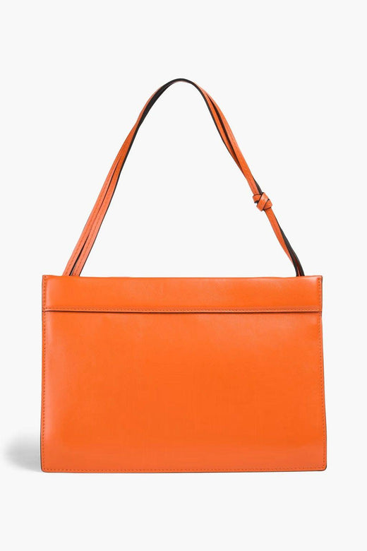 Wandler Orange Leather Shoulder Bag