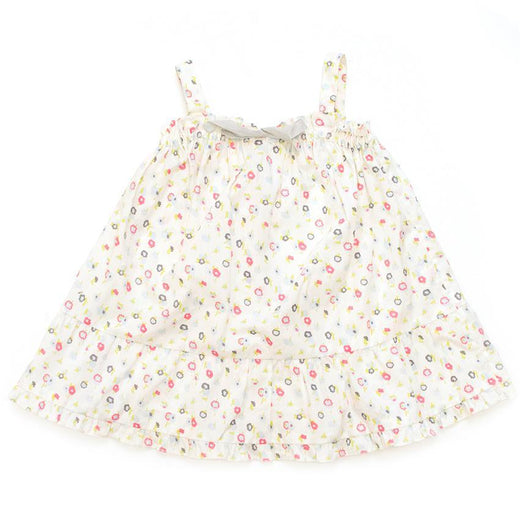 Marie Chantal floral sleeveless top