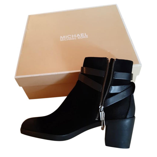 Michael Michael Kors black ankle boots