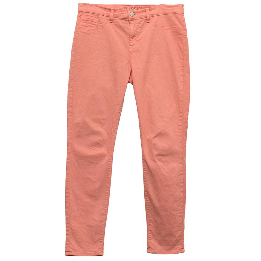 J Brand Coral Jeans