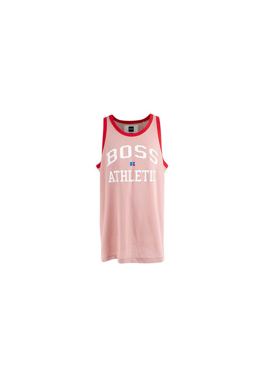 x Russell Athletic Pink Perforated Vest