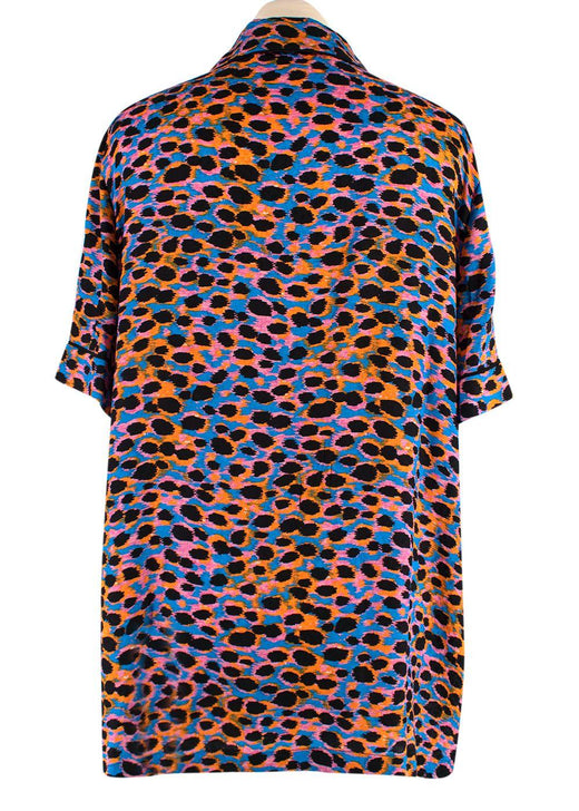 Dior Multicoloured Mizza Print Chez Moi Shirt & Pleated Skirt