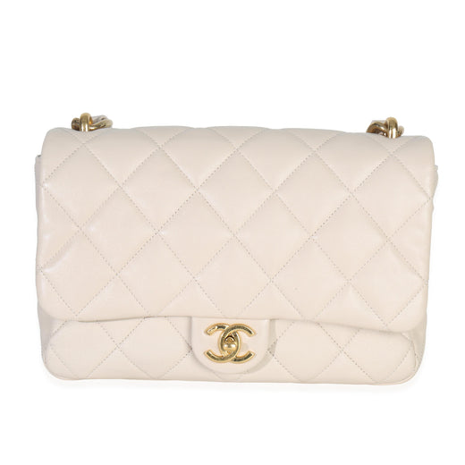 Chanel Quilted Lambskin Large Funky Town Flap Bag