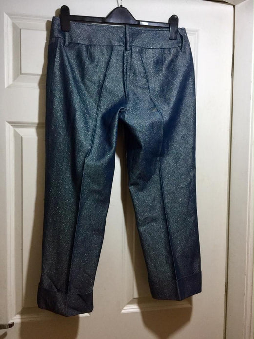 Dolce & Gabbana Metallic Tweed Trousers