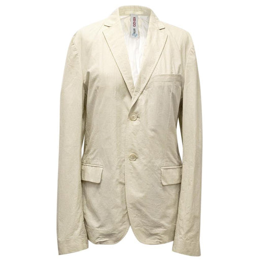 Kenzo Cotton-Silk Beige Jacket