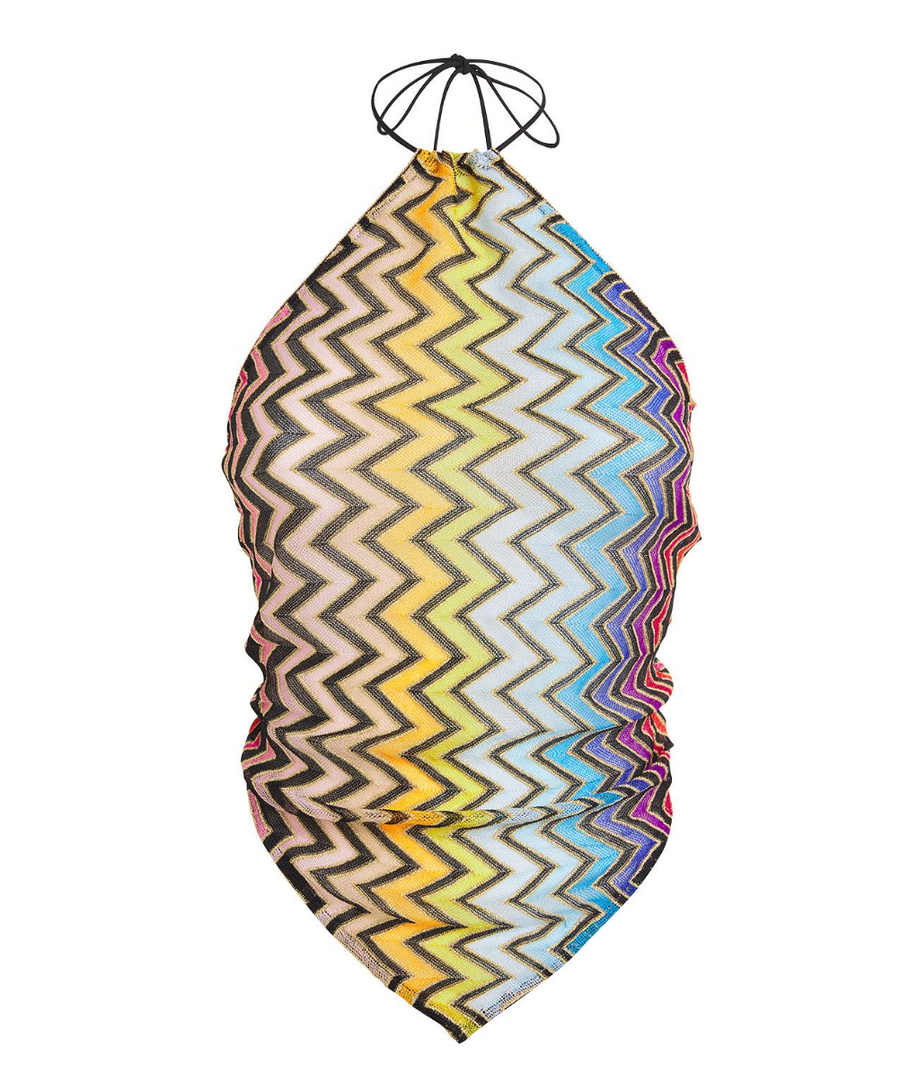 Missoni Multi Zigzag Halterneck Top
