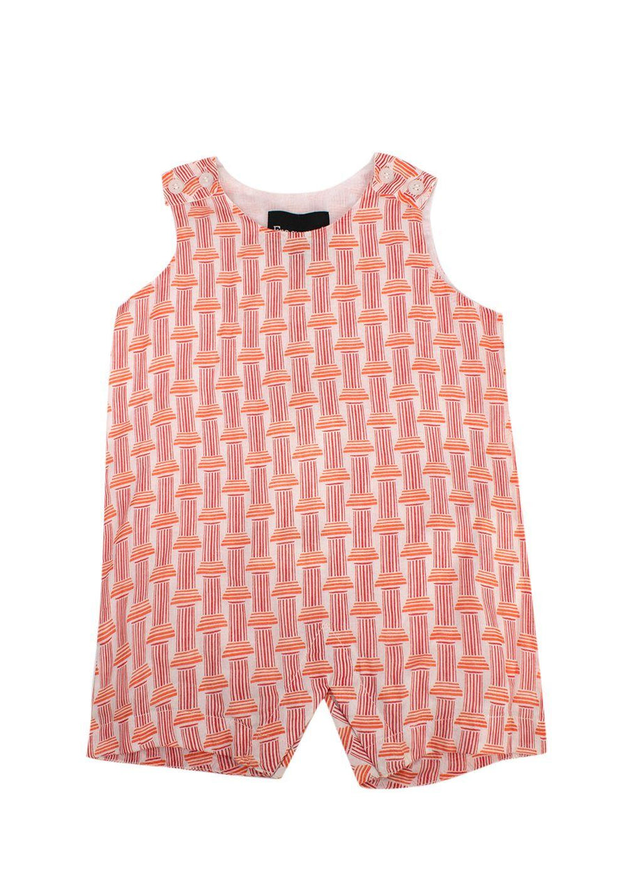 Fragonard Orange 6-12m Romper