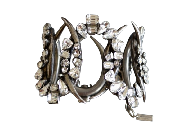 Saint Laurent Crystal Cuff Smoking Collection