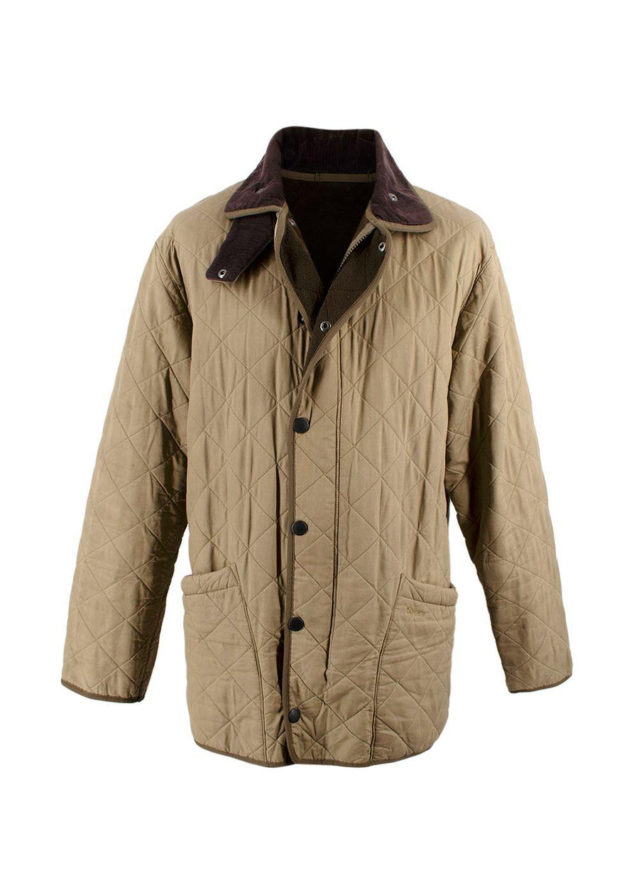 Barbour Khaki Quilted Jacket