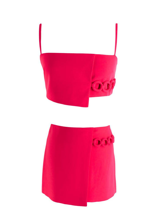 Alexis Cersie Pink Zola Top and Ravenna Skirt Set