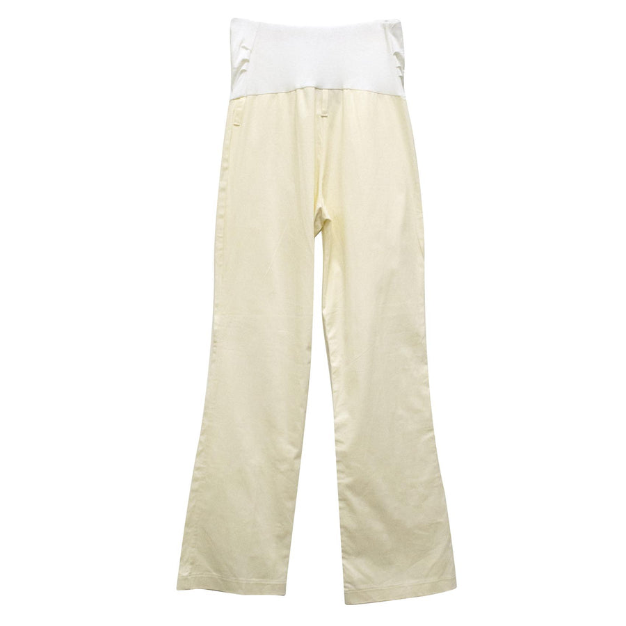 Tiffany Rose Cream Maternity Trousers