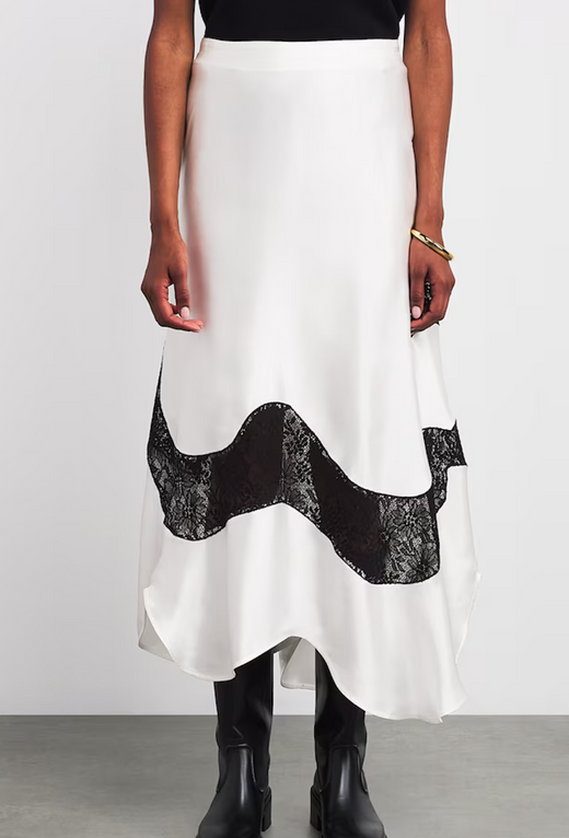 Bite Studios Silk Vivace Midi Skirt