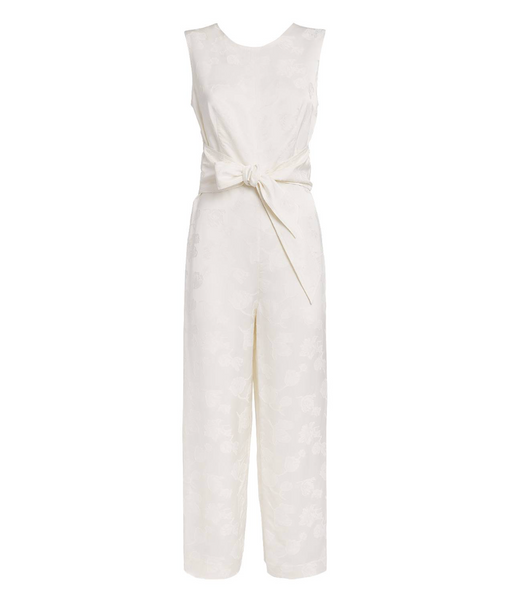 Claudie Pierlot Jacquard Sleeveless Jumpsuit