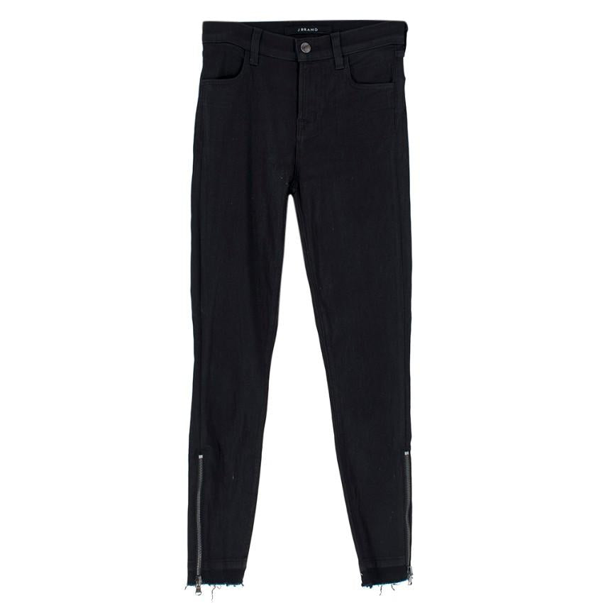 J Brand Alana High Rise Crop Skinny Jeans