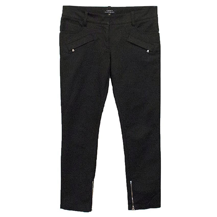Robert Rodriguez black trousers