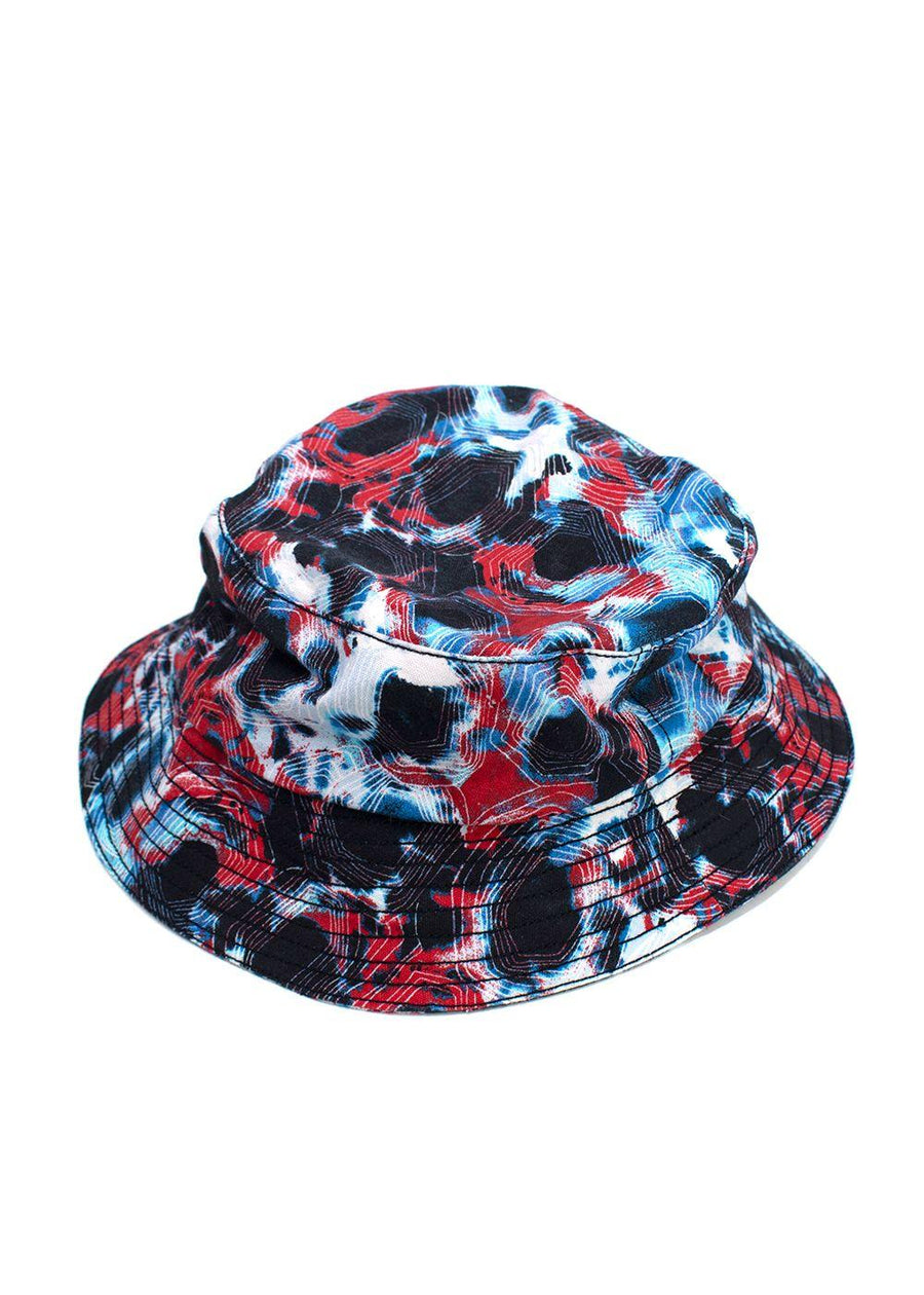 Thorsun Kids Blue and Red Tortoise Print Bucket Hat
