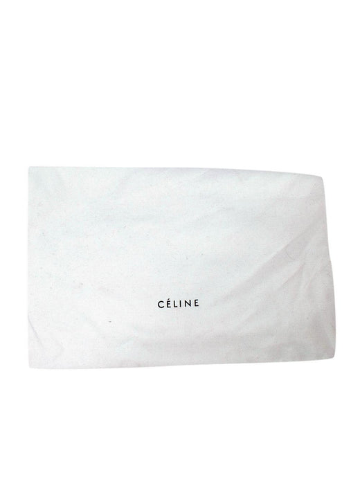 Celine White & Black Chelsea Ankle Boots
