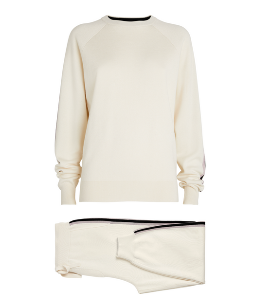 Olivia Von Halle Silk-Cashmere Missy Tracksuit