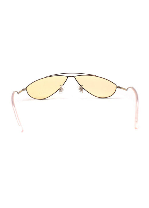 Yellow Cat-Eye Kujo Sunglasses