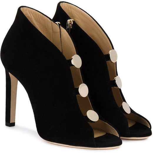 Jimmy Choo Black Suede Lorna Booties