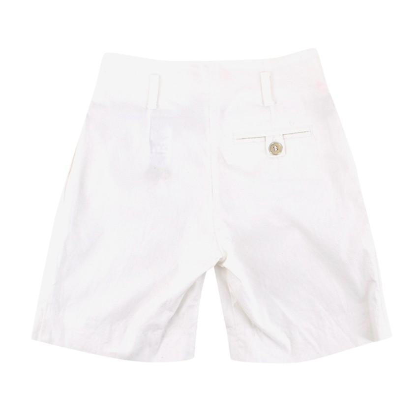 Escada Girls' White Shorts