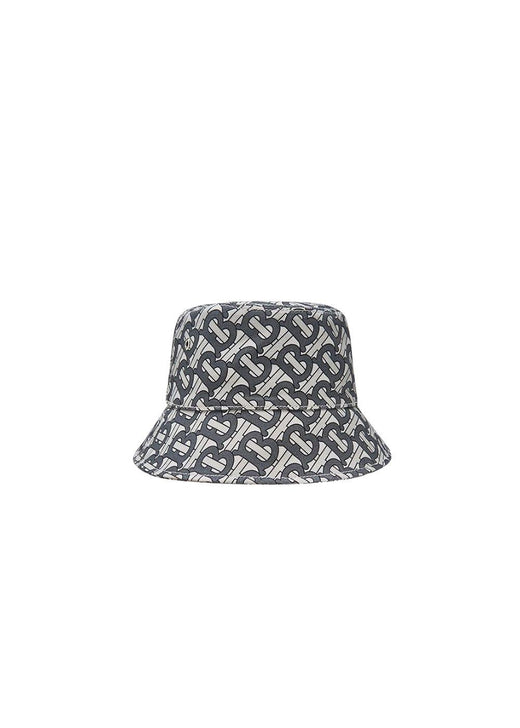 Grey TB Monogram Bucket Hat