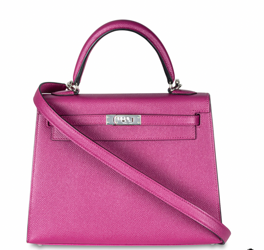 Hermés Rose Pourpre Epsom Leather 25cm Kelly