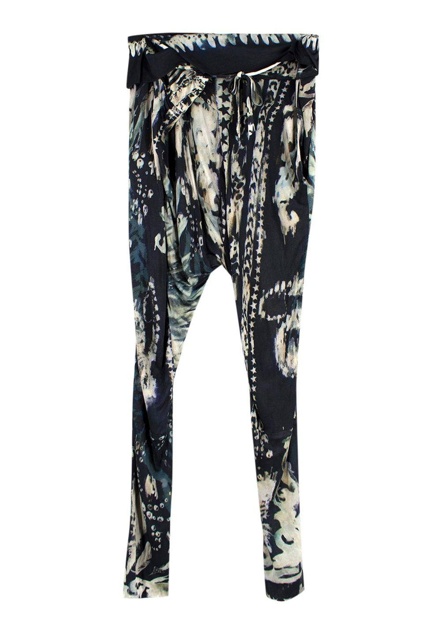 Balmain Lightweight Oversize Draped Top & Leggings