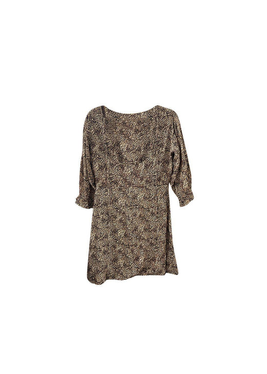 Leopard print cotton Fontaine dress
