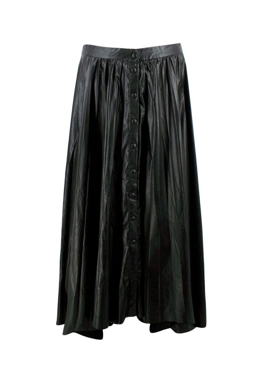 Isabel Marant Black Davies Asymmetric Skirt