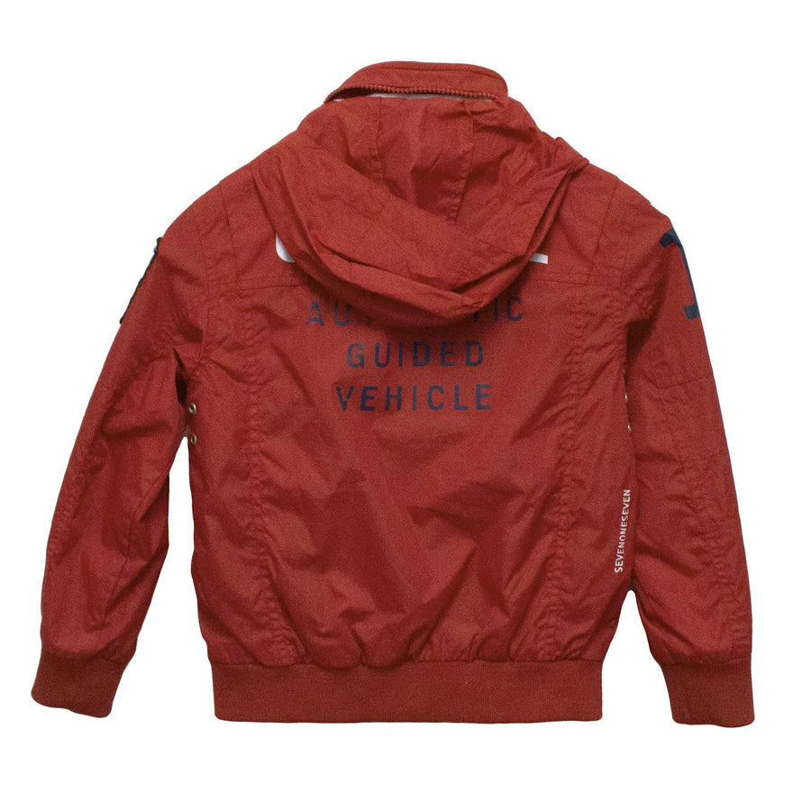 SevenOneSeven Red Jacket and Applique Polo Shirt