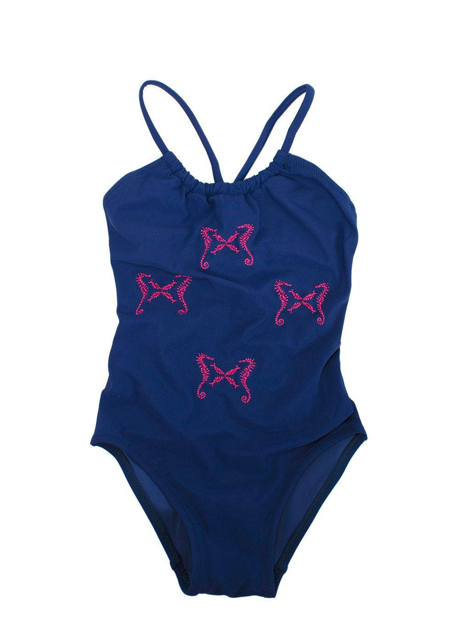 Vilebrequin Kids 2Y Blue Seahorse Swimsuit