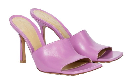 Bottega Veneta Leather Padded Mules