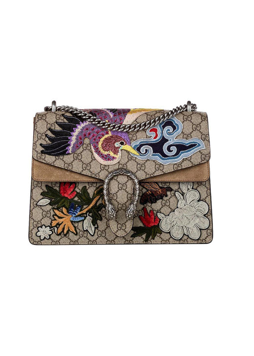 Limited Edition GG Supreme Bird Embroidered Medium Dionysus