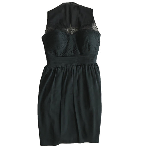 Robert Rodriguez Black Silk Dress