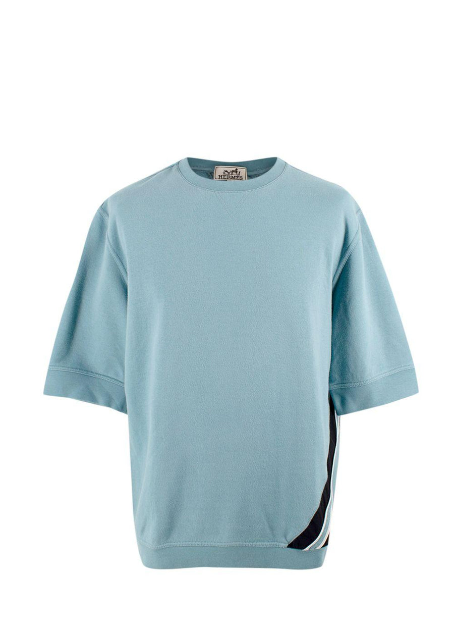 Hermes Teal Run H T-shirt