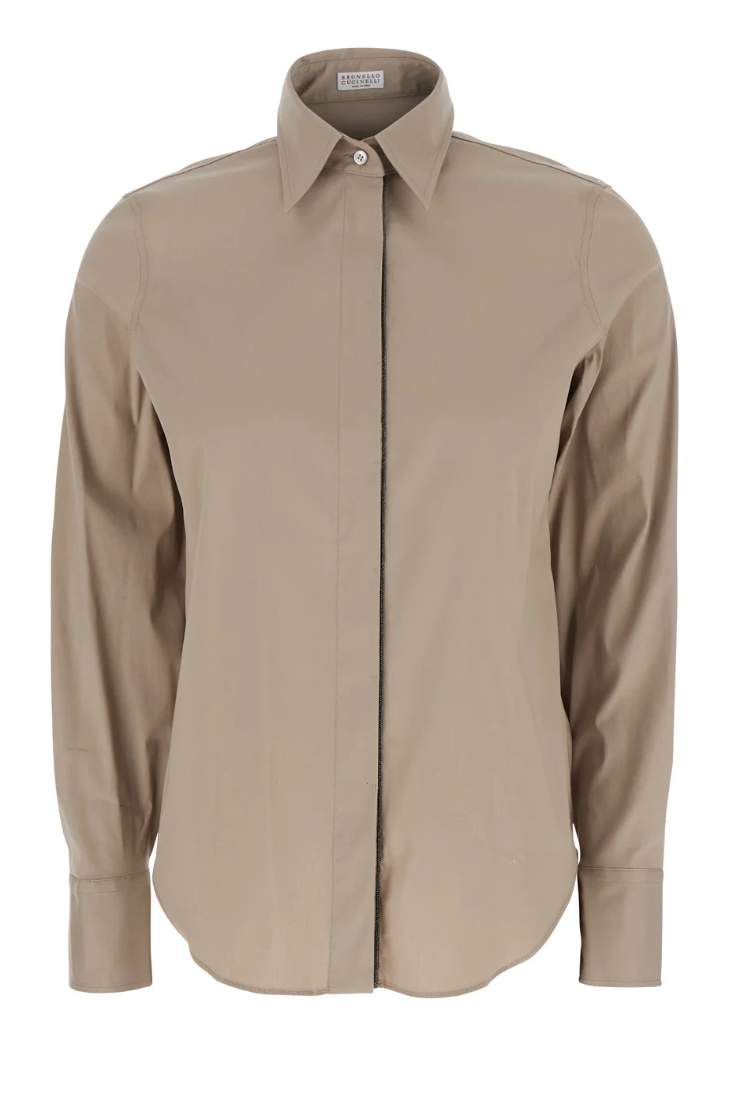 Brunello Cucinelli Shirts L Beige