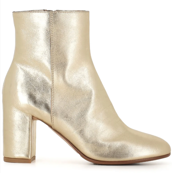 Del Carlo Heeled Shoes 38.5 Gold