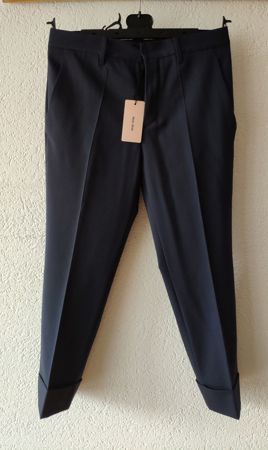 Miu Miu Trousers 40 Blue