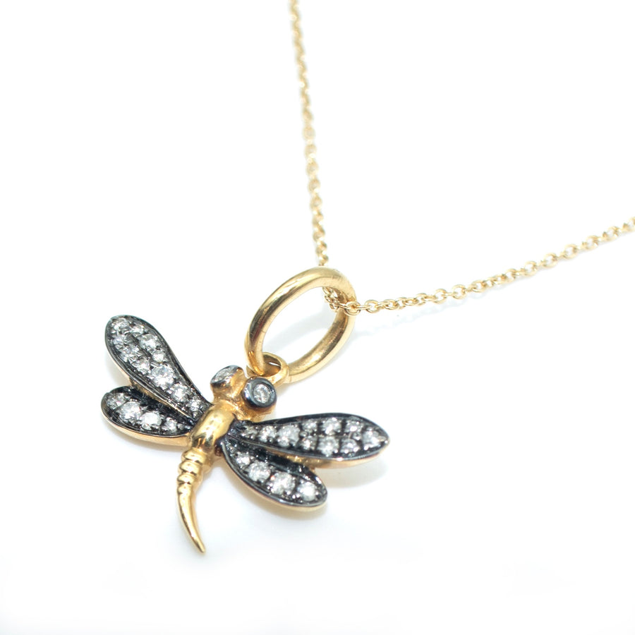 Annoushka 18ct Love Diamonds Dragonfly Necklace