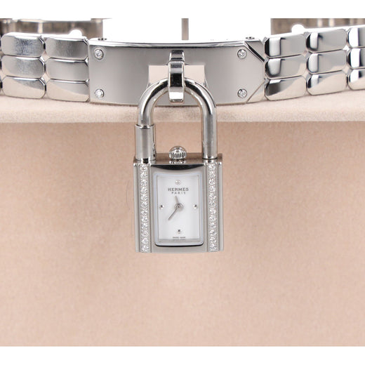 Hermès Kelly Watch, Mini model, 16 mm & Kelly Watch Clochette Lanyard Necklace