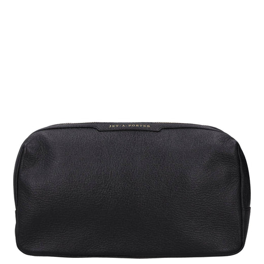 Anya Hindmarch Jet-A-Porter Grained Leather Wash Bag