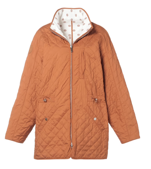 Hermès Chaîne d'Ancre Reversible Quilted Coat