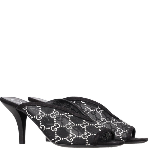 Gucci GG Crystal-embellished Heeled Sandals