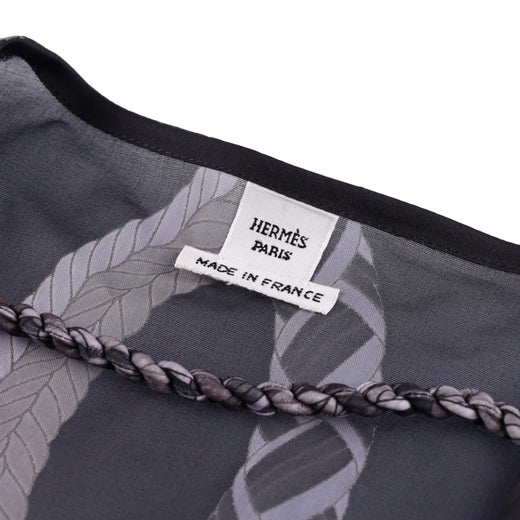Hermès Palefroi Remix Short Tunic Caftan Top