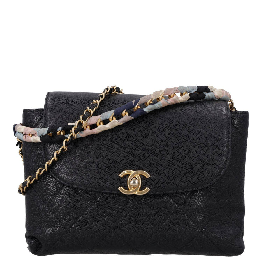 Chanel CC Scarf Chain Envelope Flap Bag