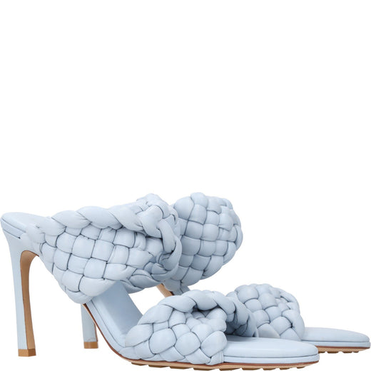 Bottega Veneta The Curve Mule Heeled Sandals