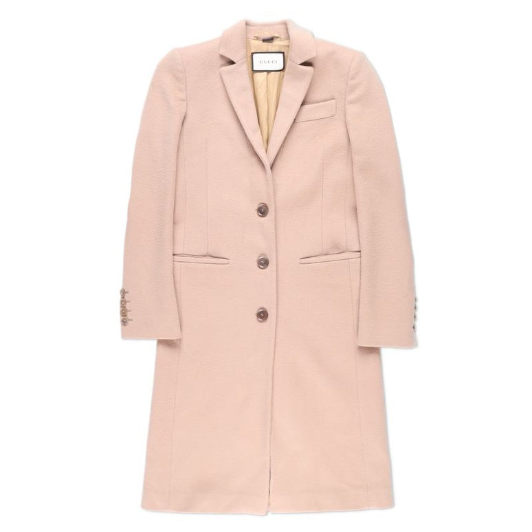 Gucci Single-Breasted Wool Coat
