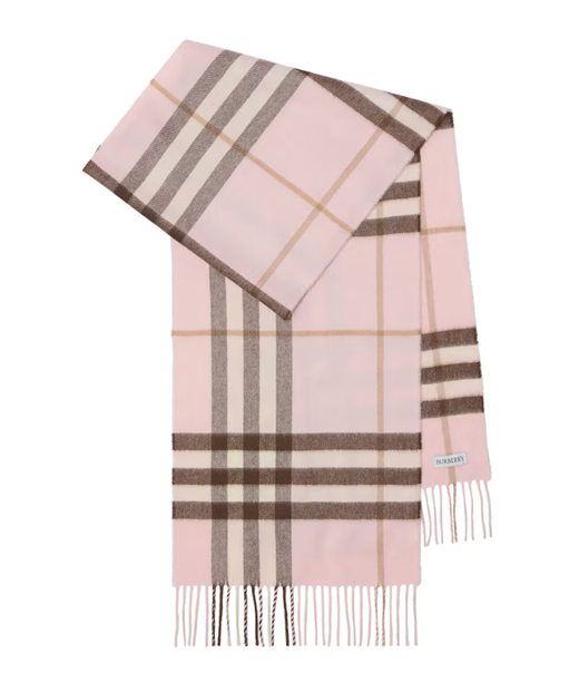 Burberry Cashmere Check Scarf